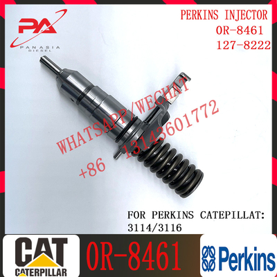 0R-8461 Diesel fuel injector excavator spare parts 127-8222 0R-8461 for 3114 3116 diesel injector nozzle