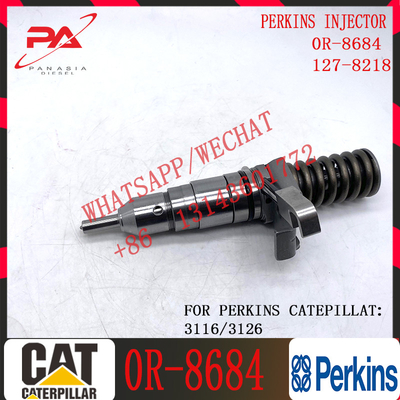 diesel injector 127-8218 0R-8684 for C-A-Terpillar 3116 3126 engine 950G 960F 962G TK380 TK381 fuel injector 127-8218