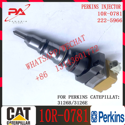 Common Rail Diesel Injector 222-5966 10R-0781 for C-A-Terpillar Engine 3126E Marine Engine 3126B C7