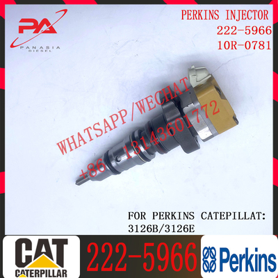 Diesel engine fuel injector 222-5966 2225966 diesel injector assembly fuel injection spare parts 222-5966