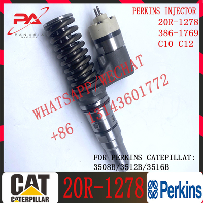 20R-1278 Diesel Engine PERKINS Fuel Injector 386-1769 For 3512C 3516B 3516C
