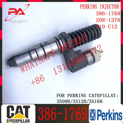 386-1769 Diesel Fuel Injector 20R-1278 For C-A-Terpillar 3508B 3512B 3516B Engine Common Rail