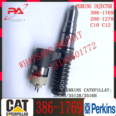 386-1769 Diesel Fuel Injector 20R-1278 For C-A-Terpillar 3508B 3512B 3516B Engine Common Rail