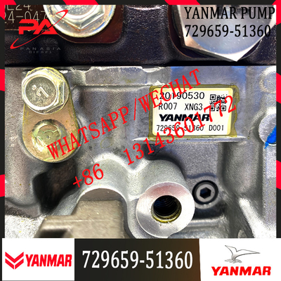 YANMAR Fuel Injection Pump For Stanadyne 729659-51360 For Diesel Engine