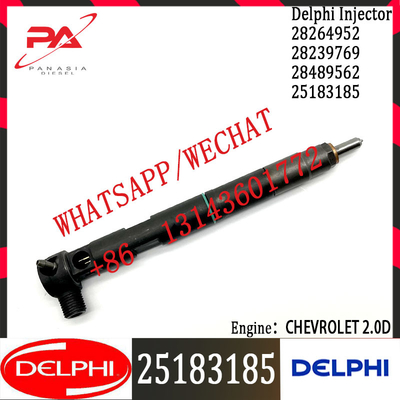 25183185 DELPHI Common Rail Diesel Fuel Injector 28264952 28239769 28489562 For CHEVROLET