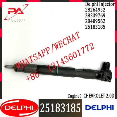 25183185 DELPHI Common Rail Diesel Fuel Injector 28264952 28239769 28489562 For CHEVROLET