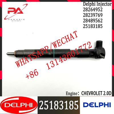 25183185 DELPHI Common Rail Diesel Fuel Injector 28264952 28239769 28489562 For CHEVROLET