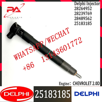 25183185 DELPHI Common Rail Diesel Fuel Injector 28264952 28239769 28489562 For CHEVROLET