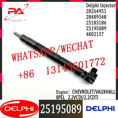 Genuine Fuel Injector 28264951 28239766 28489548 For CHEVROLET / 0PEL 2.2VCDI 25195089