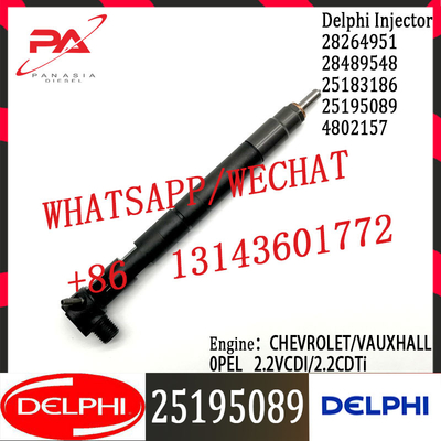 Genuine Fuel Injector 28264951 28239766 28489548 For CHEVROLET / 0PEL 2.2VCDI 25195089