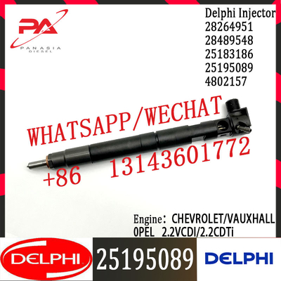 Genuine Fuel Injector 28264951 28239766 28489548 For CHEVROLET / 0PEL 2.2VCDI 25195089