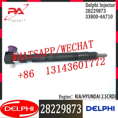 33800-4A710 28229873 Diesel Fuel Injector For Hyundai KIA 2.5CRDI Mobis Starex Del Phi 28229873