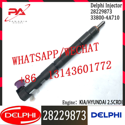 33800-4A710 28229873 Diesel Fuel Injector For Hyundai KIA 2.5CRDI Mobis Starex Del Phi 28229873