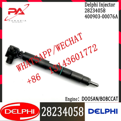 Diesel Fuel Common Rail Injector 28234058 400903-00076A For DOOSAN 1.8 Excavator D18/D24