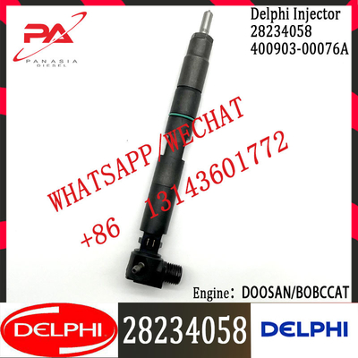 Diesel Fuel Common Rail Injector 28234058 400903-00076A For DOOSAN 1.8 Excavator D18/D24