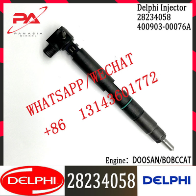 Diesel Fuel Common Rail Injector 28234058 400903-00076A For DOOSAN 1.8 Excavator D18/D24