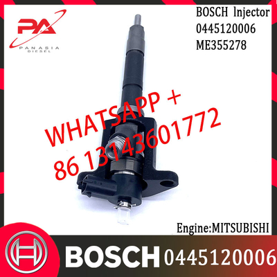 BOSCH original Diesel Common Rail Injector 0445120006 ME355278 for MITSUBISHI Engine