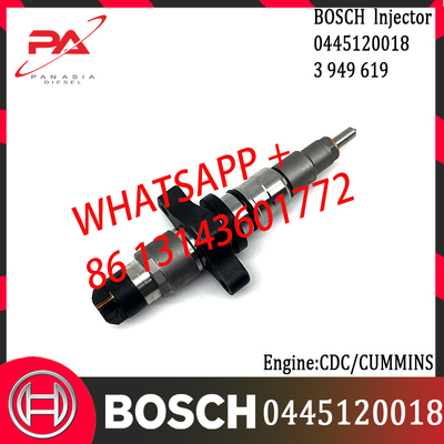BOSCH original Diesel Common Rail Injector 0445120018 0445120069 3949619 3976646 for CDC/CUMMINS Engine