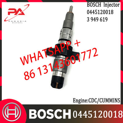BOSCH original Diesel Common Rail Injector 0445120018 0445120069 3949619 3976646 for CDC/CUMMINS Engine