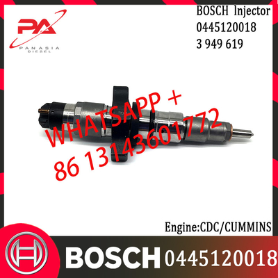 BOSCH original Diesel Common Rail Injector 0445120018 0445120069 3949619 3976646 for CDC/CUMMINS Engine