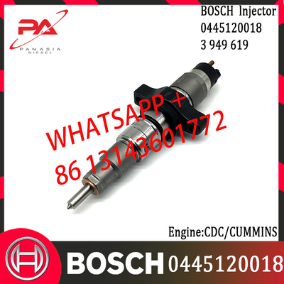 BOSCH original Diesel Common Rail Injector 0445120018 0445120069 3949619 3976646 for CDC/CUMMINS Engine