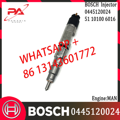BOSCH original Diesel Common Rail Injector 0445120024 0445120026 0445120030 51101006016 51101006024  for MAN Engine