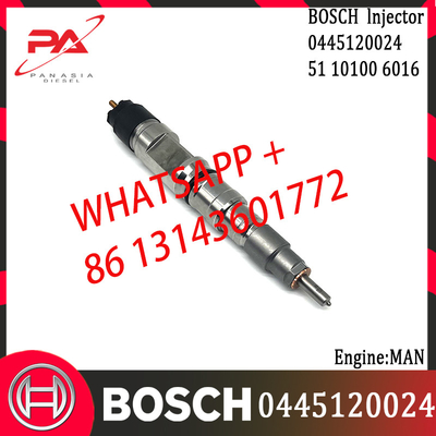 BOSCH original Diesel Common Rail Injector 0445120024 0445120026 0445120030 51101006016 51101006024  for MAN Engine