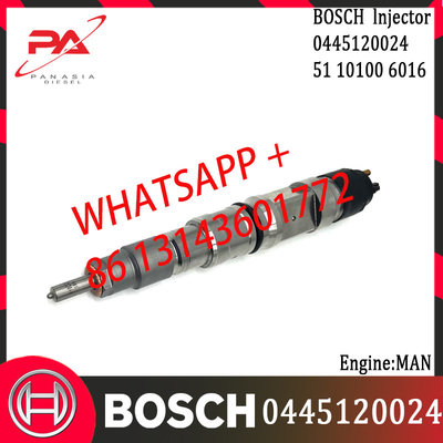 BOSCH original Diesel Common Rail Injector 0445120024 0445120026 0445120030 51101006016 51101006024  for MAN Engine