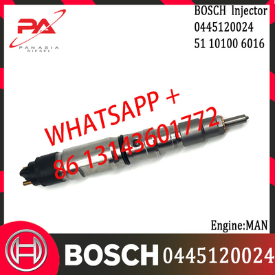 BOSCH original Diesel Common Rail Injector 0445120024 0445120026 0445120030 51101006016 51101006024  for MAN Engine