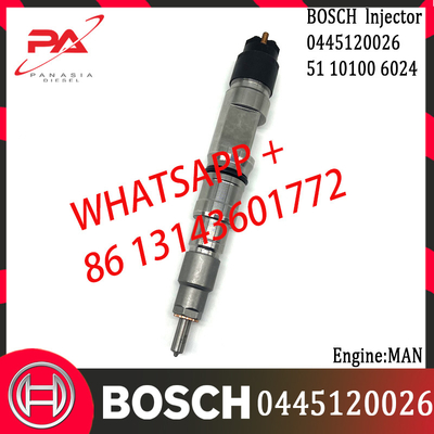 BOSCH original Diesel Common Rail Injector 0445120026 0445120030 51101006024 51101006035 for MAN Engine