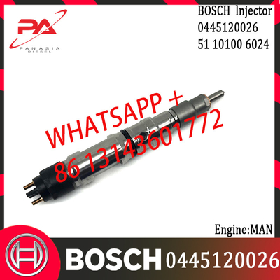 BOSCH original Diesel Common Rail Injector 0445120026 0445120030 51101006024 51101006035 for MAN Engine