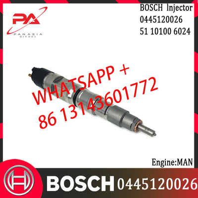 BOSCH original Diesel Common Rail Injector 0445120026 0445120030 51101006024 51101006035 for MAN Engine