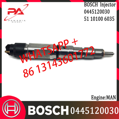 BOSCH original Diesel Common Rail Injector 0445120030 0445120031 0445120044 51101006035 51101006026 for MAN Engine