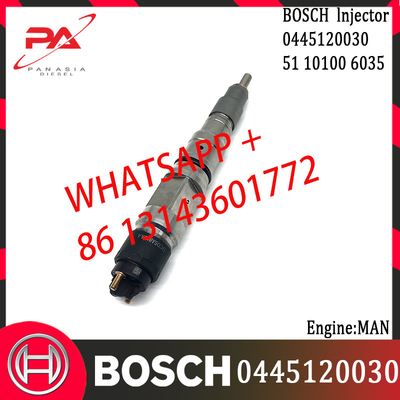 BOSCH original Diesel Common Rail Injector 0445120030 0445120031 0445120044 51101006035 51101006026 for MAN Engine