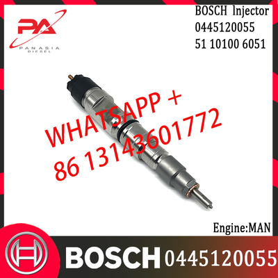BOSCH original Diesel Common Rail Injector 0445120055 0445120056 51101006051 51101006056 for MAN Engine
