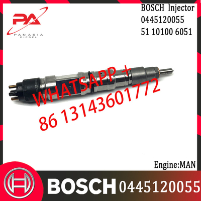BOSCH original Diesel Common Rail Injector 0445120055 0445120056 51101006051 51101006056 for MAN Engine