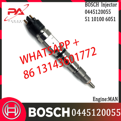 BOSCH original Diesel Common Rail Injector 0445120055 0445120056 51101006051 51101006056 for MAN Engine
