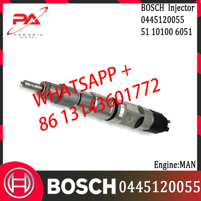 BOSCH original Diesel Common Rail Injector 0445120055 0445120056 51101006051 51101006056 for MAN Engine
