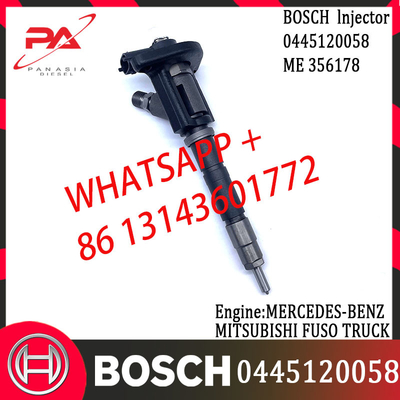 BOSCH original Diesel Common Rail Injector 0445120058 ME356178 for MERCEDES-BENZ/MITSUBISHI Engine