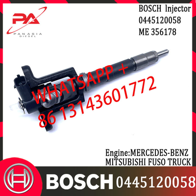 BOSCH original Diesel Common Rail Injector 0445120058 ME356178 for MERCEDES-BENZ/MITSUBISHI Engine