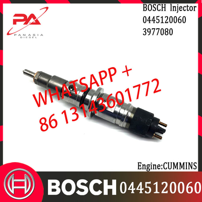 BOSCH original Diesel Common Rail Injector 0445120060 3977080 for CUMMINS/DAF Engine