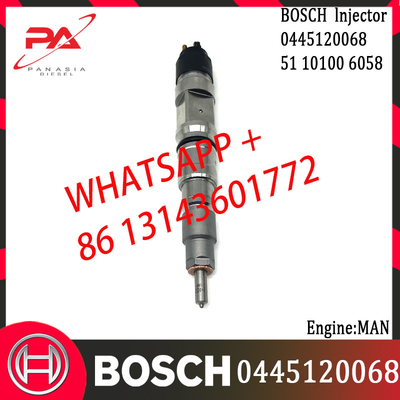 BOSCH original Diesel Common Rail Injector 0445120068 51101006058 for MAN Engine