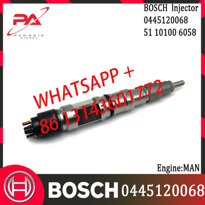 BOSCH original Diesel Common Rail Injector 0445120068 51101006058 for MAN Engine
