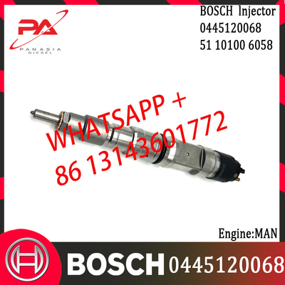 BOSCH original Diesel Common Rail Injector 0445120068 51101006058 for MAN Engine