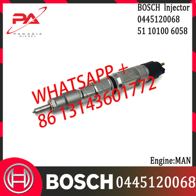 BOSCH original Diesel Common Rail Injector 0445120068 51101006058 for MAN Engine