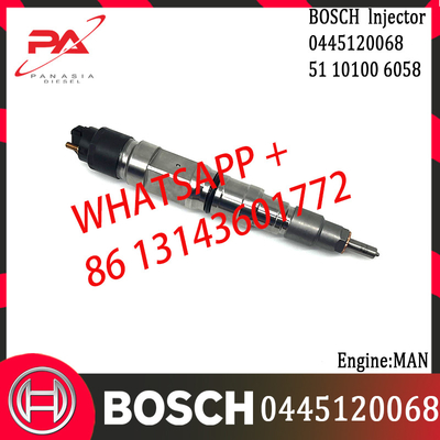BOSCH original Diesel Common Rail Injector 0445120068 51101006058 for MAN Engine
