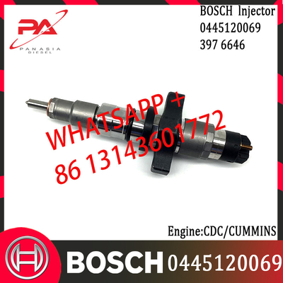 BOSCH original Diesel Common Rail Injector 0445120069 3976646 for CDC/CUMMINS Engine