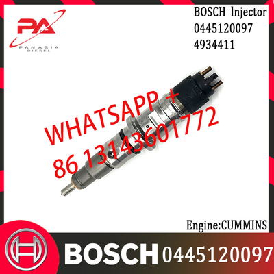 BOSCH original Diesel Common Rail Injector 0445120097 0445120125 0445120132 4934411 4940170 for CUMMINS Engine