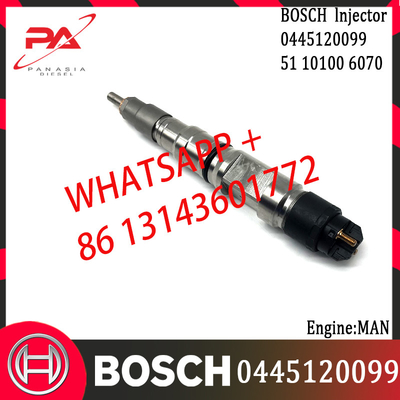 BOSCH original Diesel Common Rail Injector 0445120098 0445120099 0445120100 0445120105 51101006070 for MAN Engine