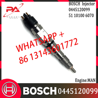 BOSCH original Diesel Common Rail Injector 0445120098 0445120099 0445120100 0445120105 51101006070 for MAN Engine